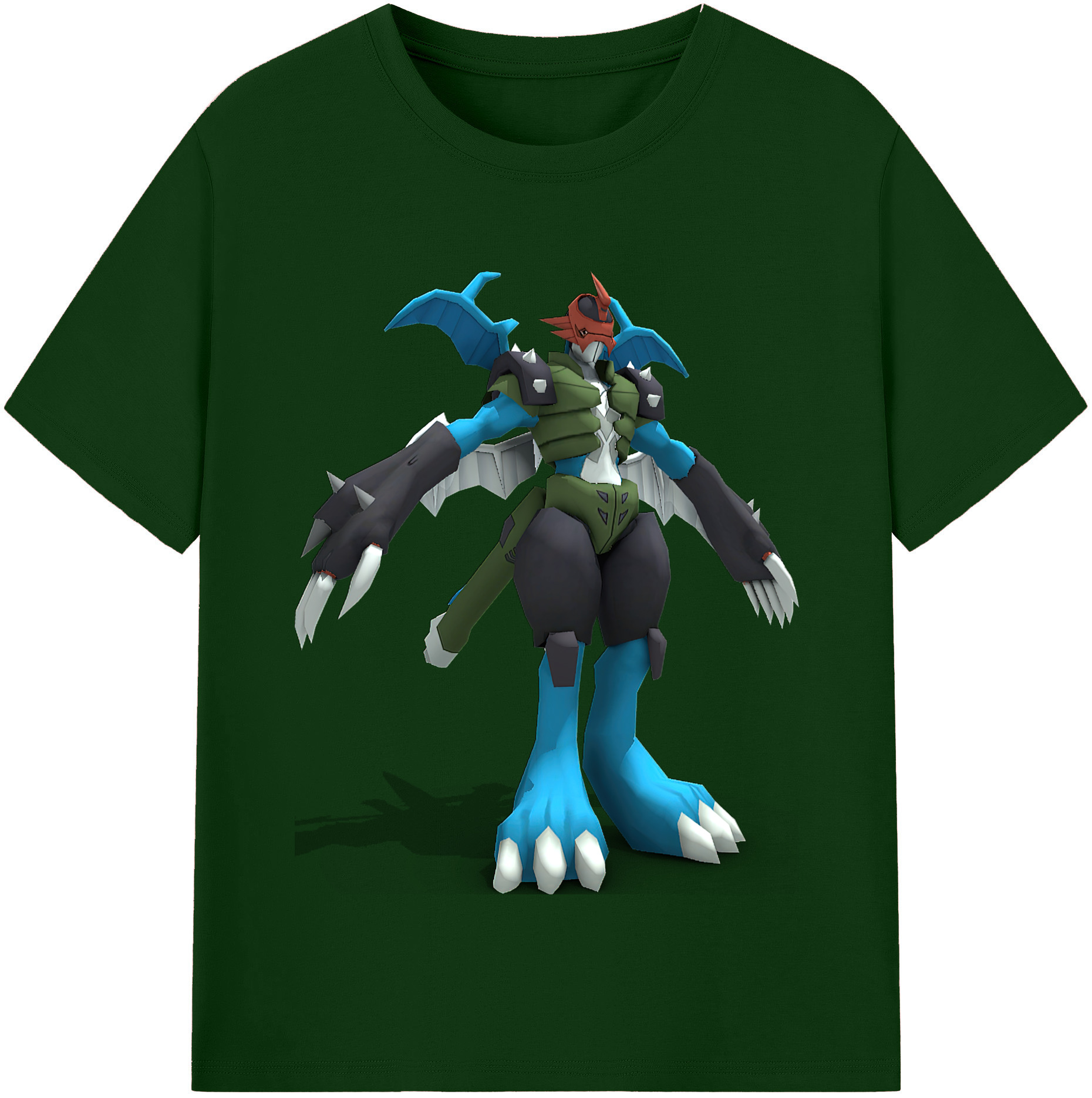 （画像用） Digimon デジタルモンスター/デジモン 綿100％半袖Tシャツ（フロントプリント）